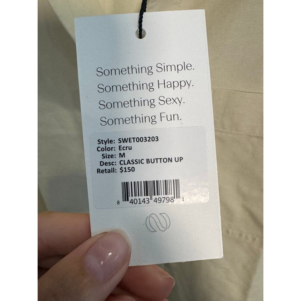 Something Navy | Classic Button Up $150 - Picture 8 of 10